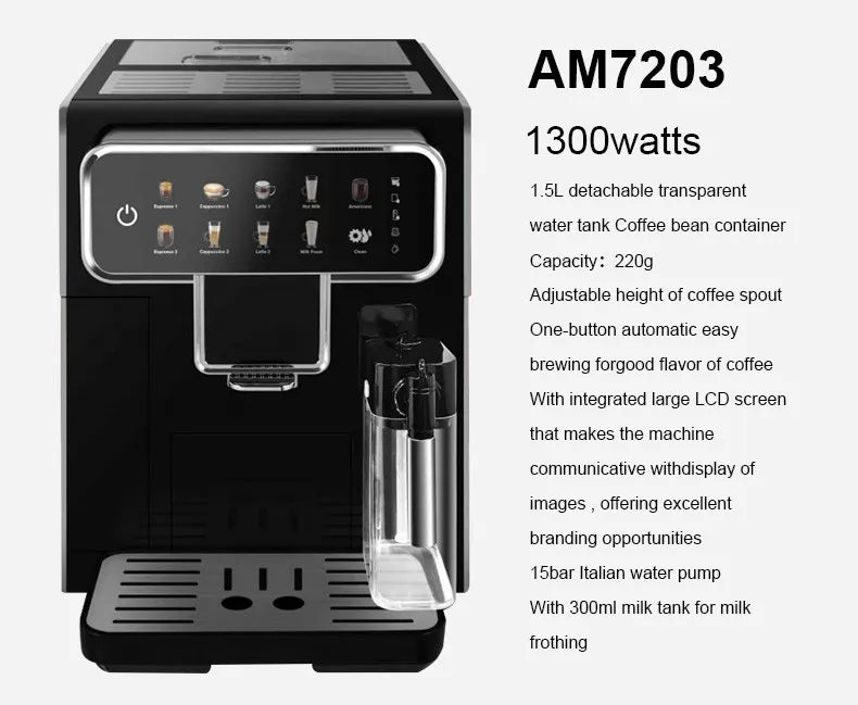 Smart Automatic Touch Barista Coffee Machine