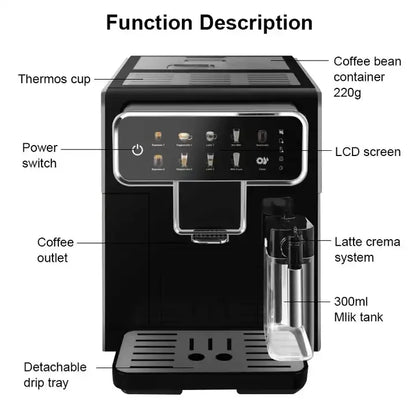 Smart Automatic Touch Barista Coffee Machine